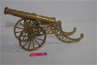 Vintage Brass Cannon