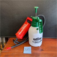 lawn pump sprayer & Intex air pump