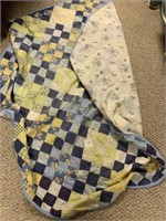 Patchwork Quilt round tablecloth