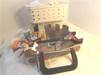Tool Box Lot, Clamp, and more
