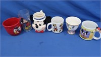 Disney Mickey Mouse Mugs & Glass, Disney Chip Mug