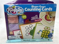 NEW Playfoam Shape & Learn Counting Cards