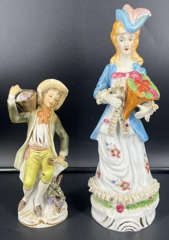 2 Vintage Figurines