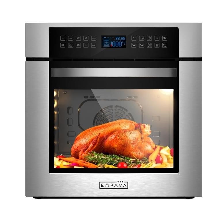 Empava 24" Electric Convection Single Wall Oven