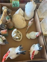 Assorted Décor Chickens