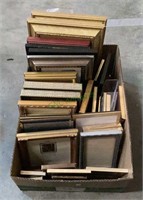 Large box of assorted smaller frames includes 4