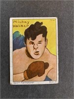 BOXING (Mickey Walker) :BERGMANN Tobacco Card