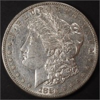 1883-S MORGAN DOLLAR AU