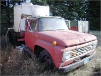 Early 60s Ford 1.5-2 ton flatdeck truck