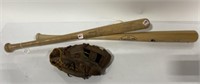 Bat and Ball and Glove