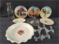 Barryton Dairy Glass Jar, Decorative Plates &