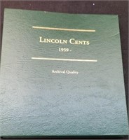 New 1959 Lincoln Cent Folder By Littleton