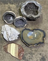 (E) Agates and Geodes