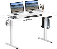 $200  SHW Electric Desk  55x28 Inches  White