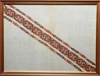 Folk Art Embroidered Tapestry Weaving
