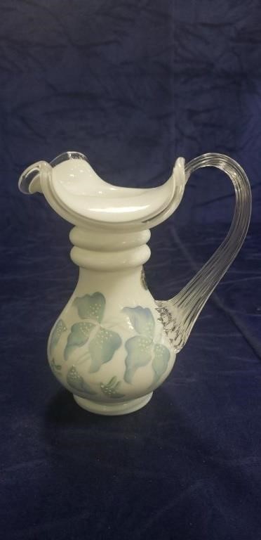 (1) Fenton Pitcher/Vase (6.5" Tall)
