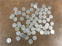 75 Nickels from the 1930s through 1950s