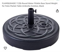 112lb Round Water Fillable Base Stand