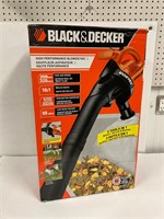 B&D electric blower vac. Unused.