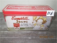 7" x 3 ' 3" Campbell Soup Tin
