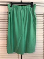 VINTAGE ANNE KLEIN II SILK SKIRT SIZE 14