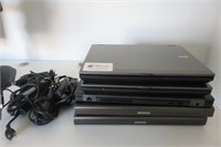 Lot of 5 Laptops