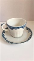 Demi Cup & Saucer - Union Pacific RR (Overland)