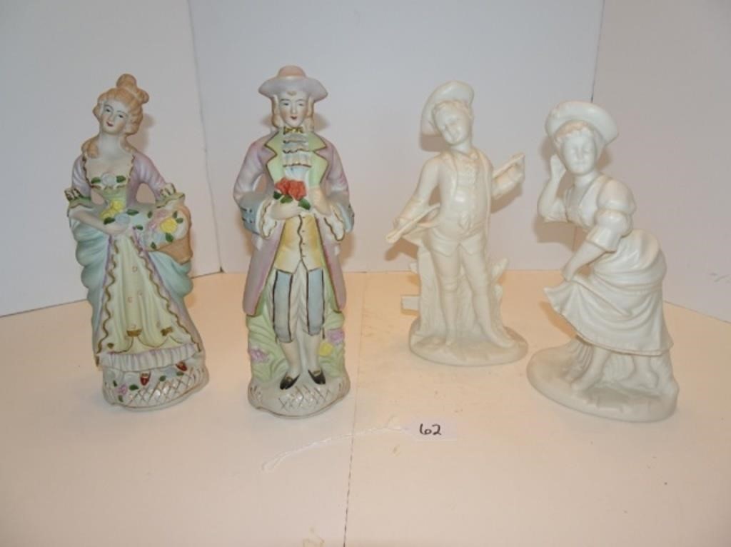 Porcelain Lot Of 4 Figures