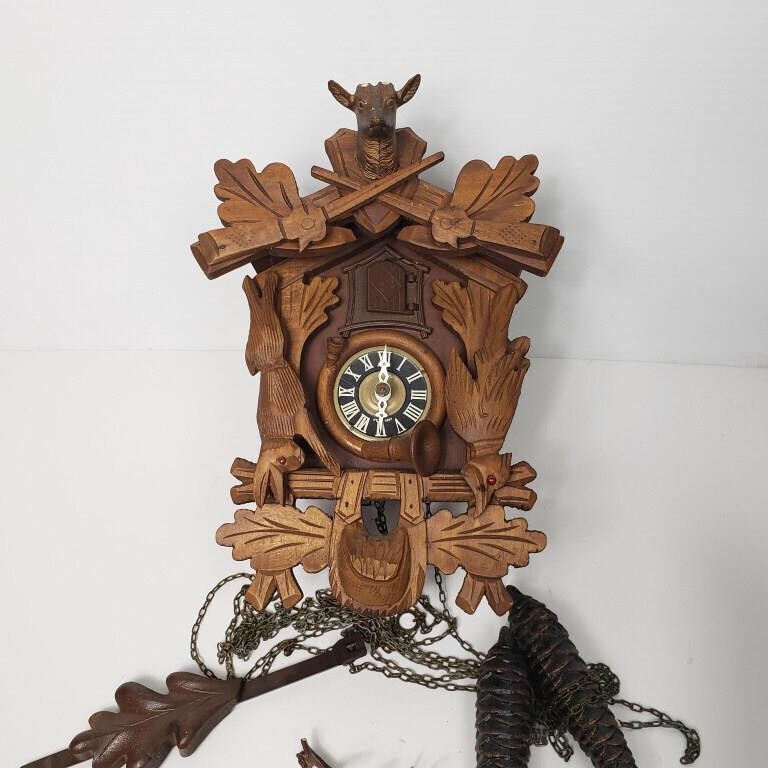 VINTAGE GERMAN CUCKCOO CLOCK