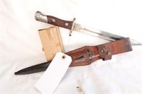 Egyptian Mauser Bayonet/Scabbard & Frog.