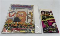 lot of 2 vintage monster items