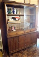 China Cabinet, Curved Glass Doors