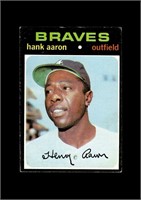 1971 Topps Baseball #400 Hank Aaron