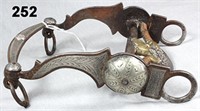 SILVER MOUNTED HORSE BIT