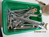 Bin of Open End Wrenches