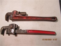 2 16" Pipe wrenches
