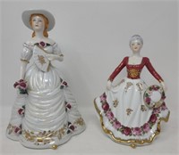 Vintage Southern Belle figurines
