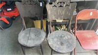 Two Wooden Chairs