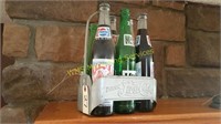 Vintage Drink Pepsi Cola Carriet & Bottles