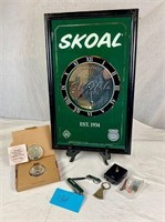 Skoal Tobacco Clock - Skoal Can Lid - Copenhagen
