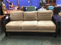 Basset Wood Upholstered Couch