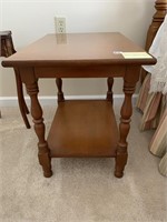 TWO TIER SIDE TABLE