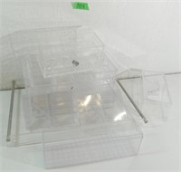 Qty of Clear Organizers