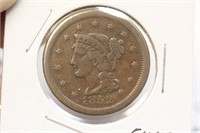 Mint Error 1852 Large Cent