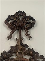 19th Century Carved Wood and Gilt Decorative