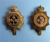 2-VTG Royal Canadian Guards cap badges