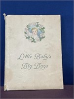 1916 Baby book, born 1921 with some photos