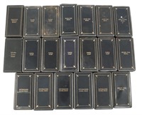 WWII US ARMY AWARDS PRESENTATION BOXES LOT OF 20