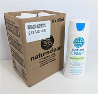 Nature Clean: Pure Body Shampoo (6 x 300ml)