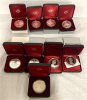 Nine Silver Canadian Rounds